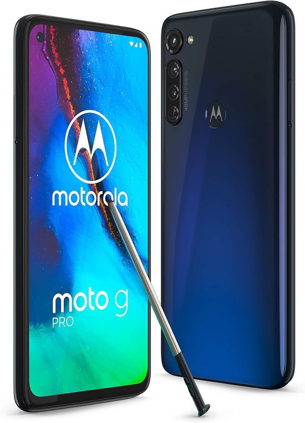Motorola moto G pro blau